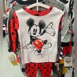 2 pc Sets of Mickey Pjs